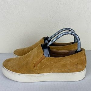 Frye Lena Women's Size 7.5M Slip On Sneaker Tan Style 3470277-SNR